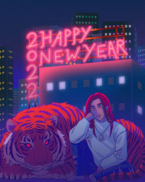 Happy New Year! Wanted to draw Set for new year hehe Hope 2022 will be a better year for everyone :)