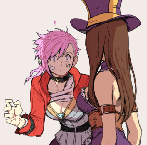 fan2gold:  doodle Vi : Hey Cupcake~! Look at my glory scar…