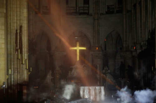 givemearmstopraywith:first views inside notre dame