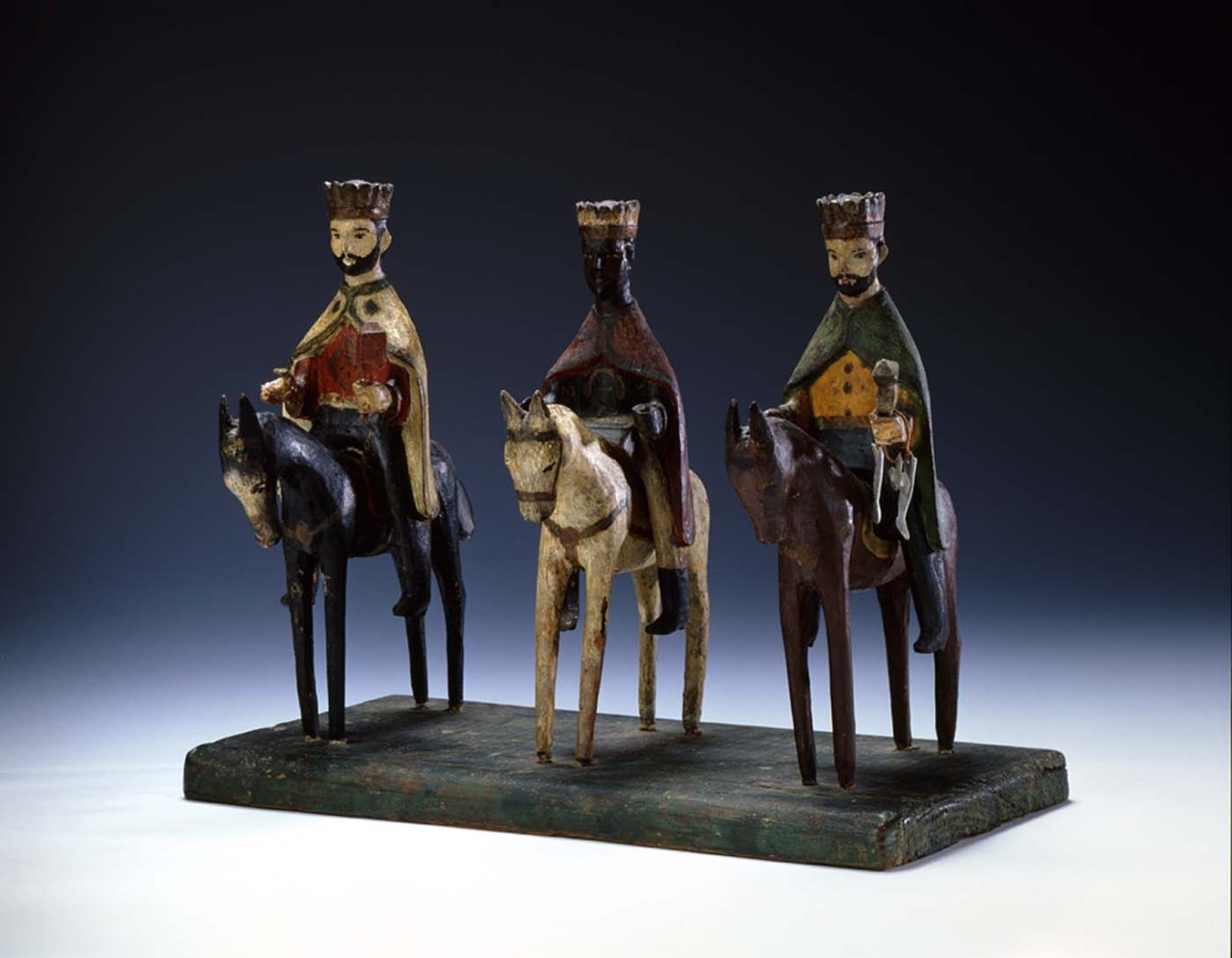 Caban group, Los Reyes Magos, ca. 1875-1900, carved and painted wood with metal and string, Smithsonian American Art Museum, Teodoro Vidal Collection
-Tierney