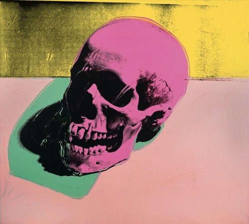 themodernisis:   Andy Warhol, Skulls (Acrylic, porn pictures