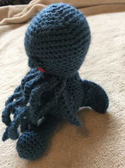 The present train continues. I am (very, very) slowly making personalised Cthulhus for a bunch of fr