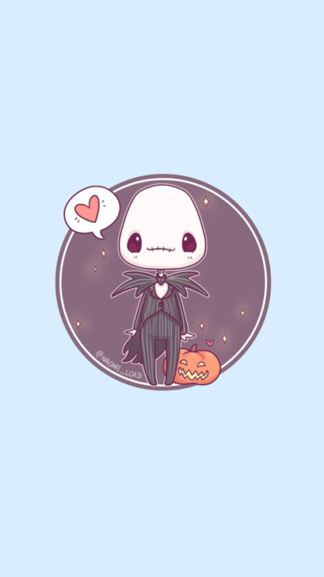 cupcakesandrainbowsxoxo:  Cute Halloween lockscreens requested by anon 👻 🎃Art by Naomi Lord🎃