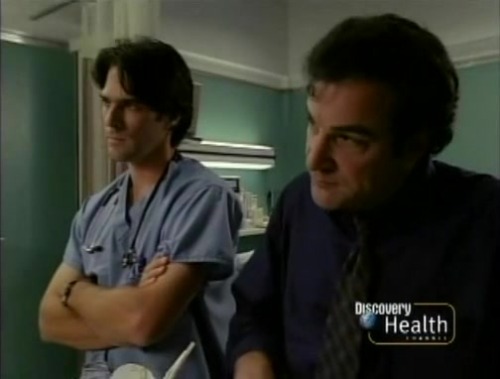 Thomas Gibson And Mandy Patinkin As Dr. Daniel Nyland/Aaron Hotchner And Dr. Jeffrey Geiger/Jason Gideon