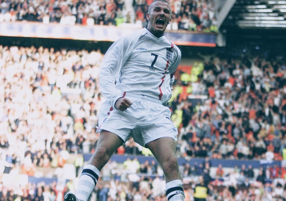 Greats Of The Game David Beckham 01 David Beckham Celebrates With Greats Of The Game David Beckham 01 David Beckham Celebrates With