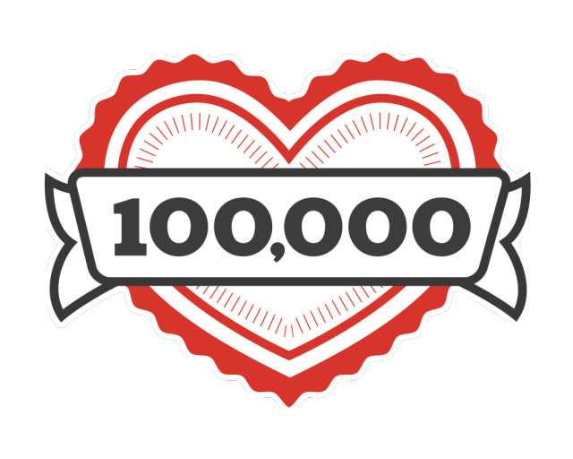 100,000 likes! #100000 likes#tumblr milestone