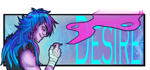 Did a header bar thing for the au thingie with Sly Blue&rsquo;s  rp/askblog: de