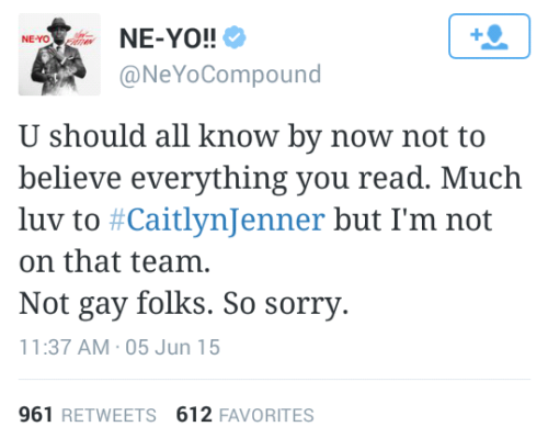 problematicperuvian:unityy:stayysayy:Ne-Yo is a transphobe pass it on*transmisogynistOk maybe y'all 