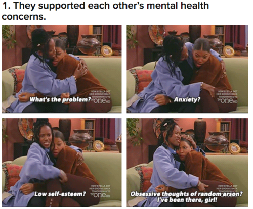 buzzfeedrewind:Ways “Living Single” Taught Us How To Be Good Friends