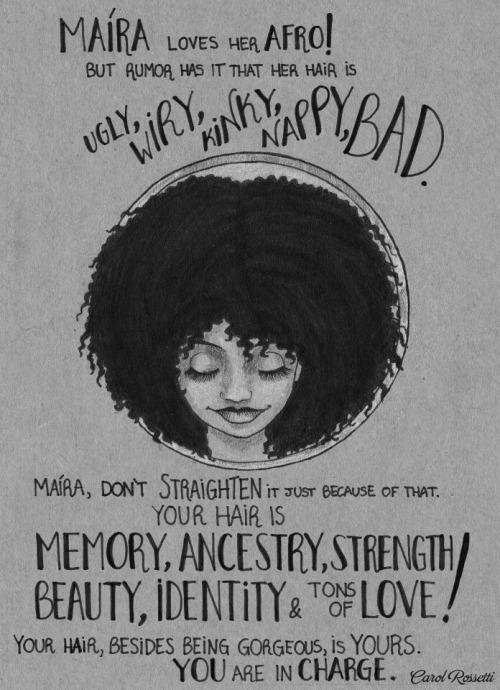 outrageauxbonnesmoeurs:  By Carol Rossetti (originally in color, I hope she forgives me!) 