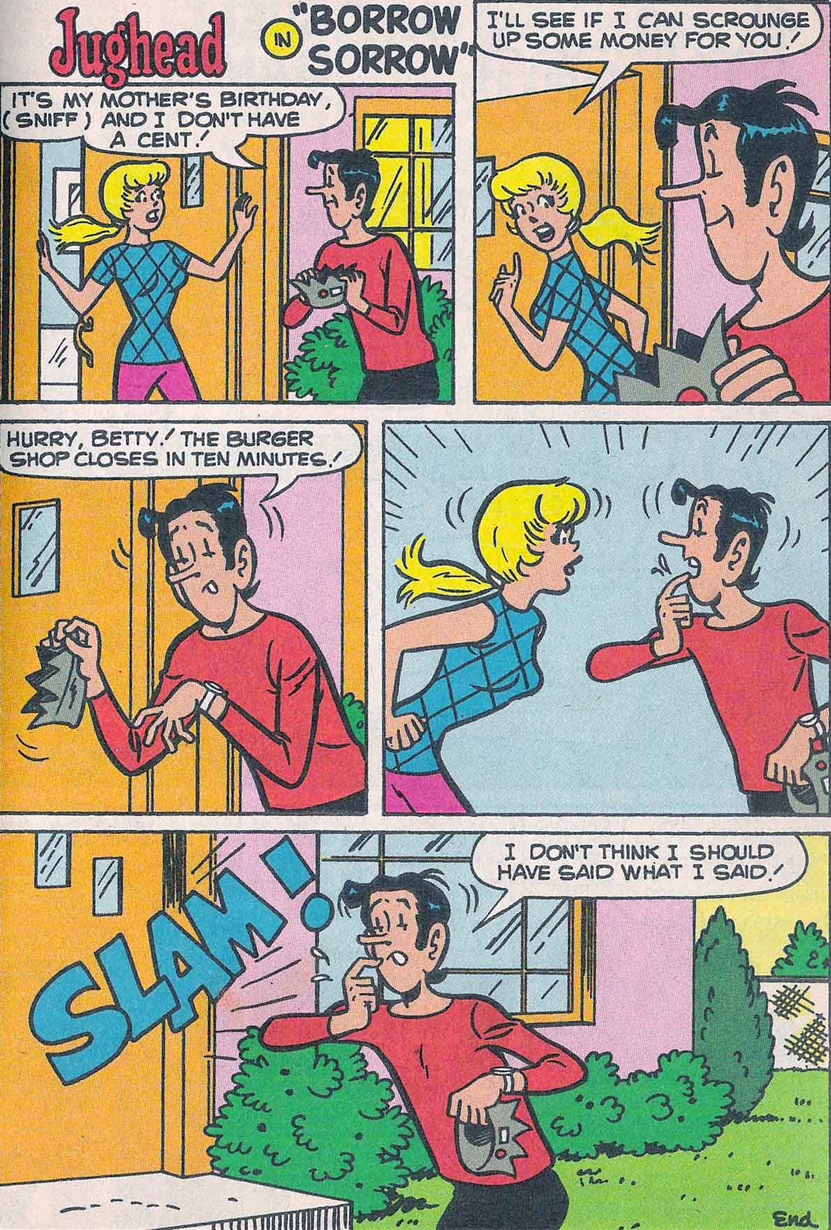 From Borrow Sorrow, Archie’s Pals ‘n Gals #37 (1966). – @bughead-in-the ...
