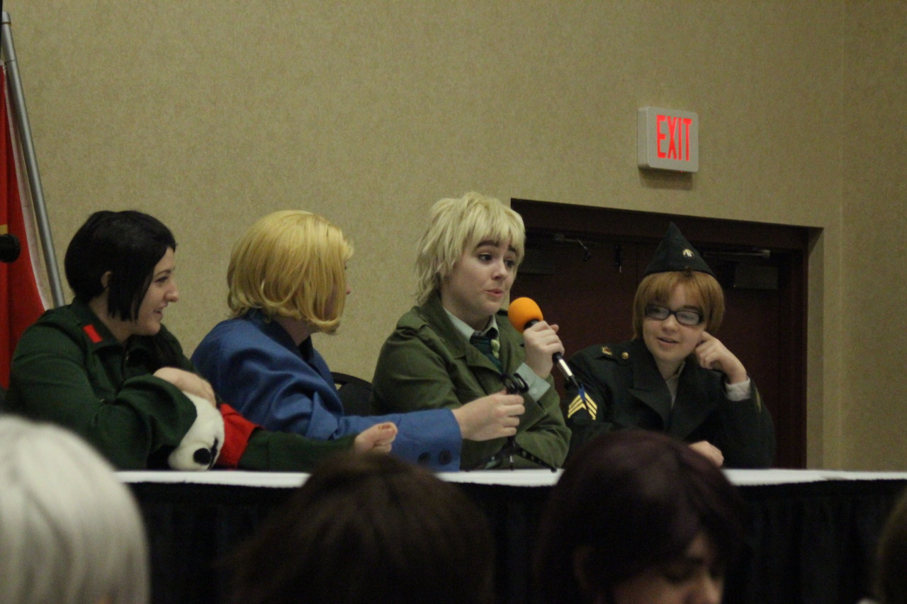 figuringitoutasigoalong:  Hama-con 2013 day three! The last of the Hetalia panel