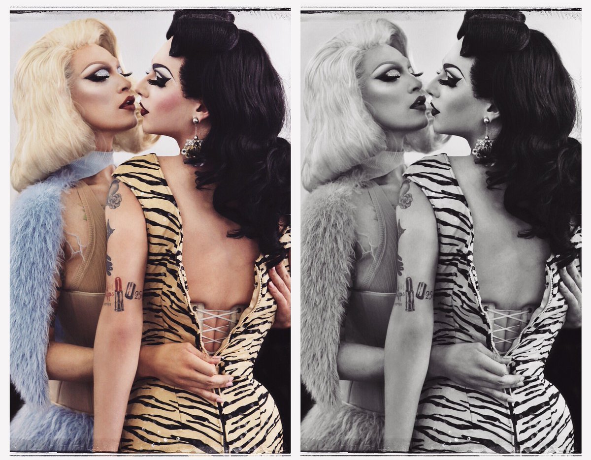forvioletchachki:Violet Chachki &amp; Miss Fame ♡ photographed by Matthew