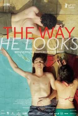 my-flourish-and-blotts:                  The Way He Looks Leonardo is a blind teenager searching for independence. His everyday life, the relationship with his best friend, Giovana, and the way he sees the world change completely with the arrival