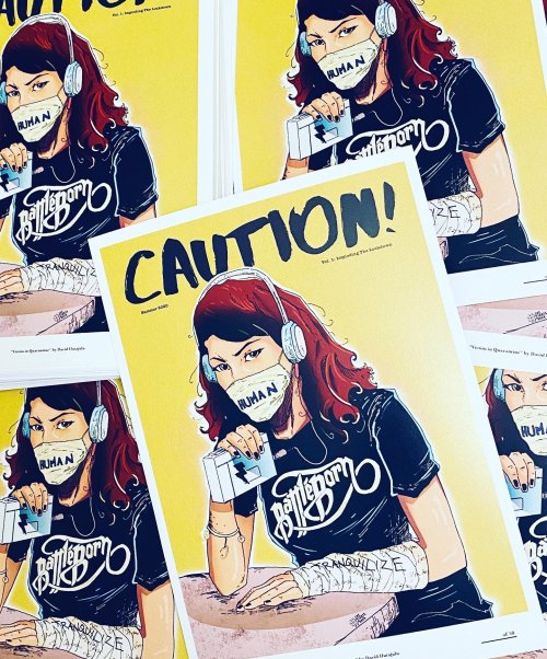 Hello! Today is the last day to order the Physical Caution Zine Pack. We still need a few more inter