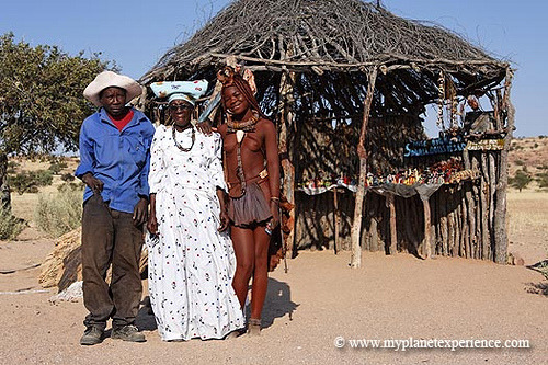 The Himba and Herero people of Namibia live side-by-side. (click to enlarge)1. Opuwo, Namibia6. Here