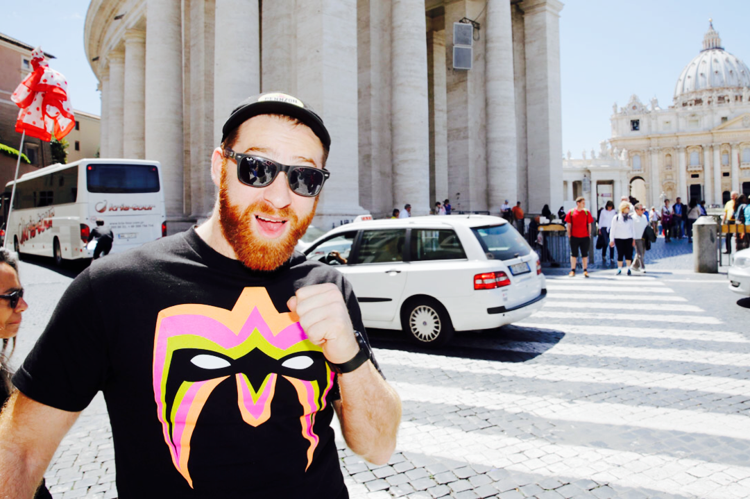    Sami Zayn goes sightseeing in Rome 