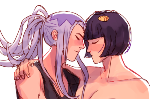 this turned out more sensual than I expected but&hellip; just so you know? these two love each o