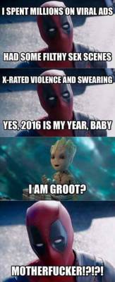 voodooprincessrn:  Deadpool..groot   @empoweredinnocence