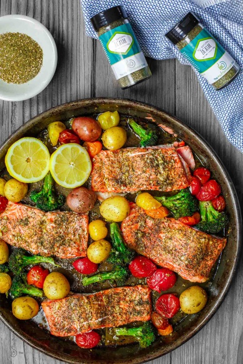 Za’atar Garlic Salmon