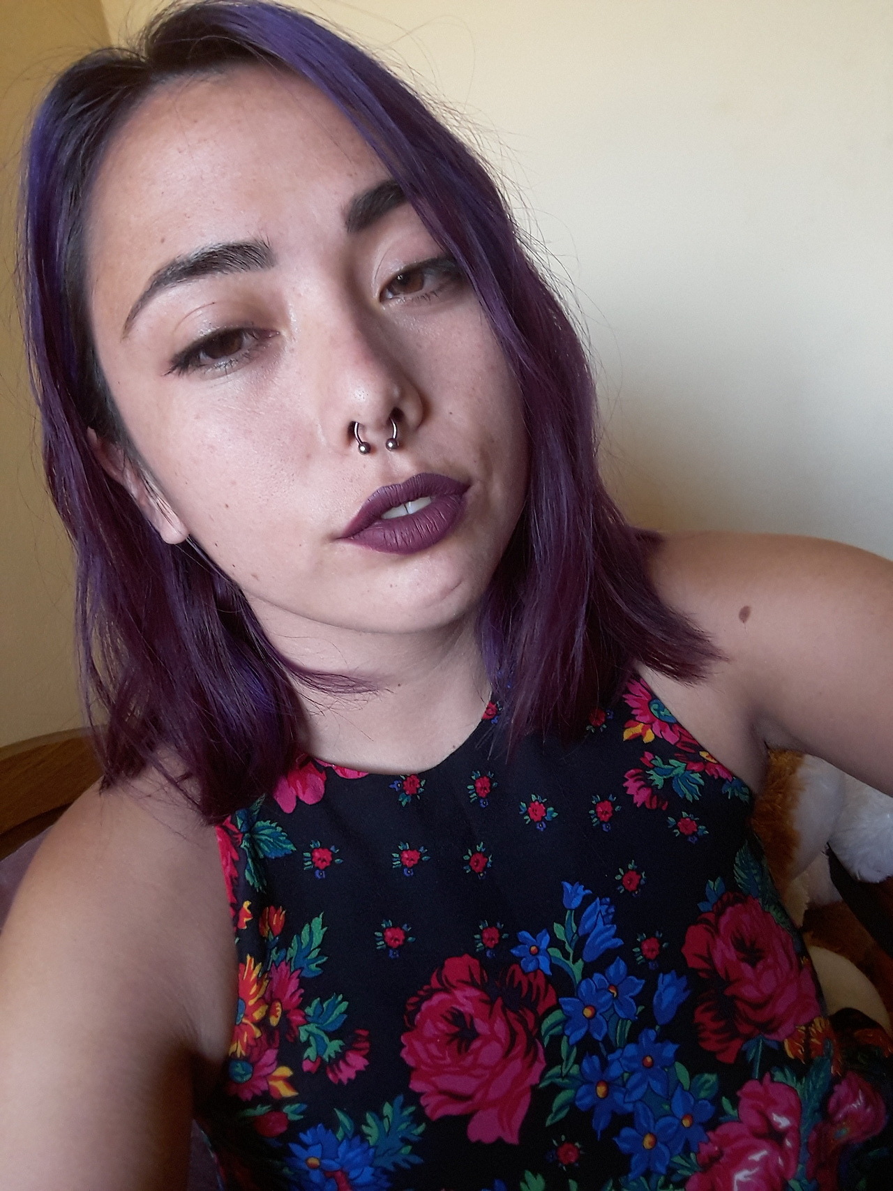 Aaaand bonus: me feelin really really cute w/ my new colorpop “are n be” and