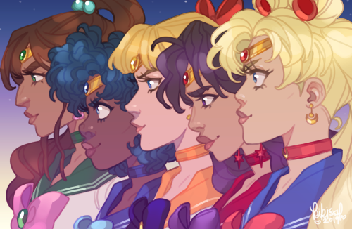 kikissh:Fighting evil by moonlight! ✨