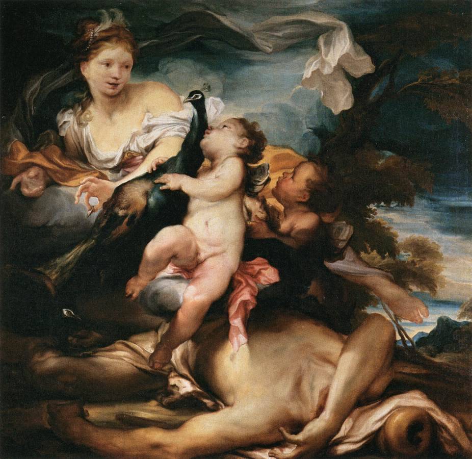 lionofchaeronea:  Juno and Argus, Gregorio de Ferrari, ca. 1685-95 