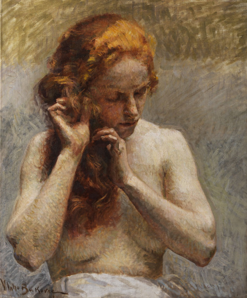 Vlaho Bukovac - Female Nude - 1922