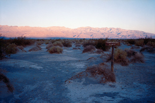 First Light at Stovepipe Wells Death Valley National Park.