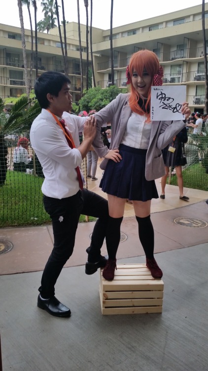phantomviolinist:  I spent a lot of time chasing down Gekkan cosplayers (esp Kashima—)…