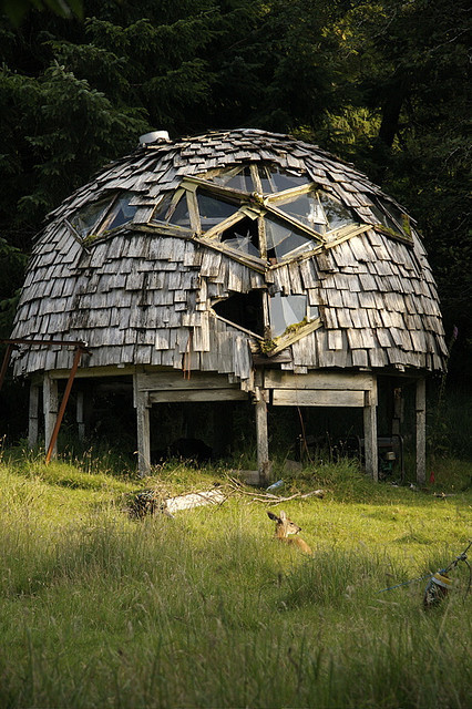 fuckyeahabandonedplaces:  Dome by Laríssa on Flickr.