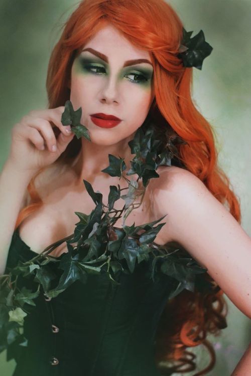 hottestcosplaygirls:  valmeyjar:  cosplayandgeekstuff:  Martina Riva Cosplay (Italy) as Poison Ivy - Batman, DC Comics  So, this is me trying out Poison Ivy cosplay even if I still have to properly create the corset, and I’m so glad to appear on