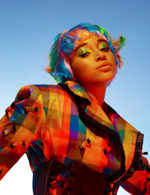 XXX fashionarmies:   Amandla Stenberg for Wonderland photo