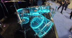 Light up drum kit! Sweet!