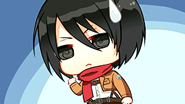 dark-kratoast:    February 10th – Happy Birthday Mikasa! (*≧∀≦*)  