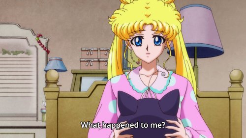 LOOK HOW HAPPY USAGI IS TO BE HOME.The thing that’s heartbreaking about this is that she’s just so h