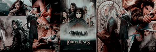 the lord of the rings | headersplease like or reblog; credit © Iordsauron on twitterheaders 2, 3, 4 