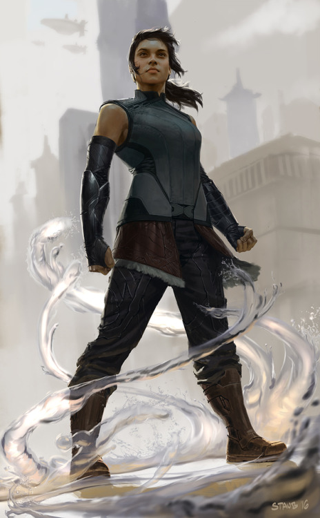 korranews: Check out this mindblowingly cool Legend of Korra fanart by John Staub! Original DeviantArt posts: 1 2 3 4 Why are we sharing this? Because John Staub did the first official concept art for the new live action ATLA series. He’s a professional