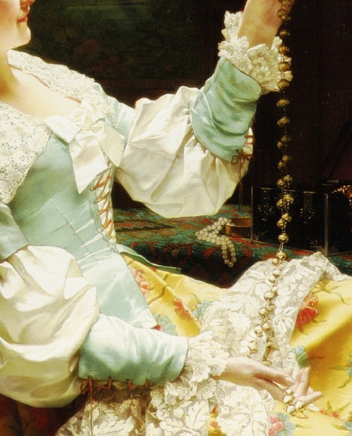  The Jewel Box, Detail. (1890) by Jan Frederik Pieter Portielje (1826-1895) 