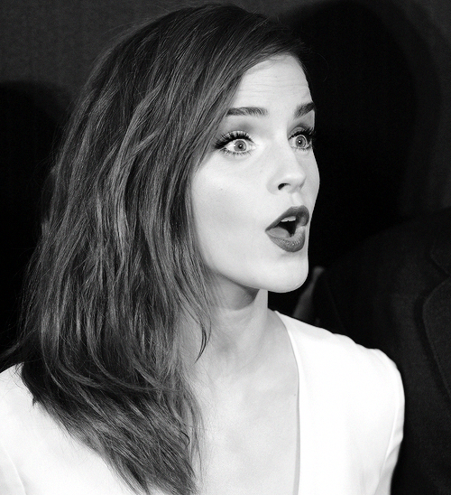 kissedbyflames:  Emma Watson attends the Madrid, Spain premiere of Noah on March 17th, 2014 (credit) 