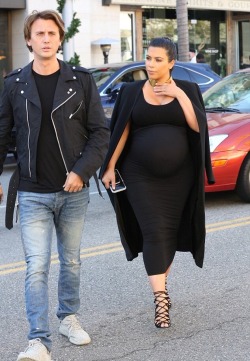 alldasheverything:  Kim out in LA - November