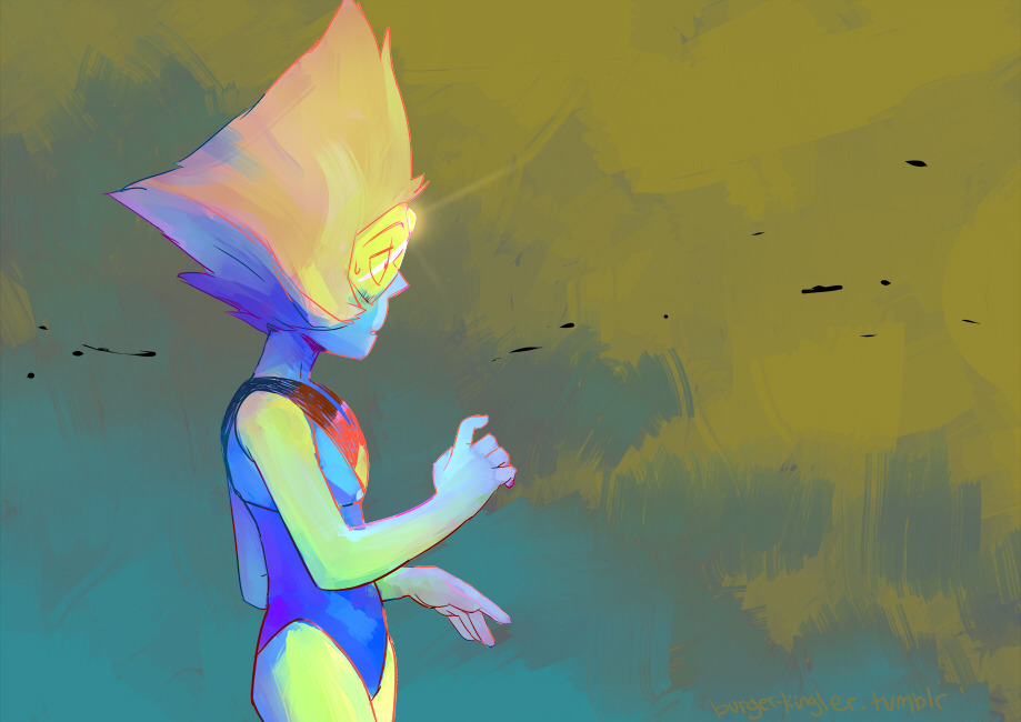 burger-kingler:  had this doodle laying around, decided to color it nasty as i could