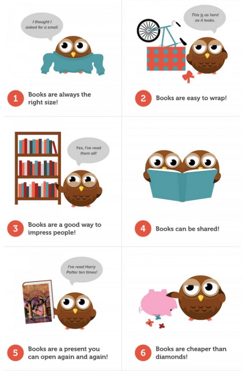 booklikes: 12 Reasons Why Books Are Great Gifts 