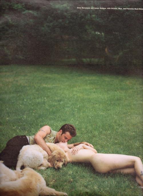  Drew Barrymore by Bruce Weber for Interview Magazine ‘1992 (NSFW) 