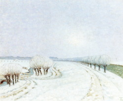 labellefilleart:  Winter Landscape, William
