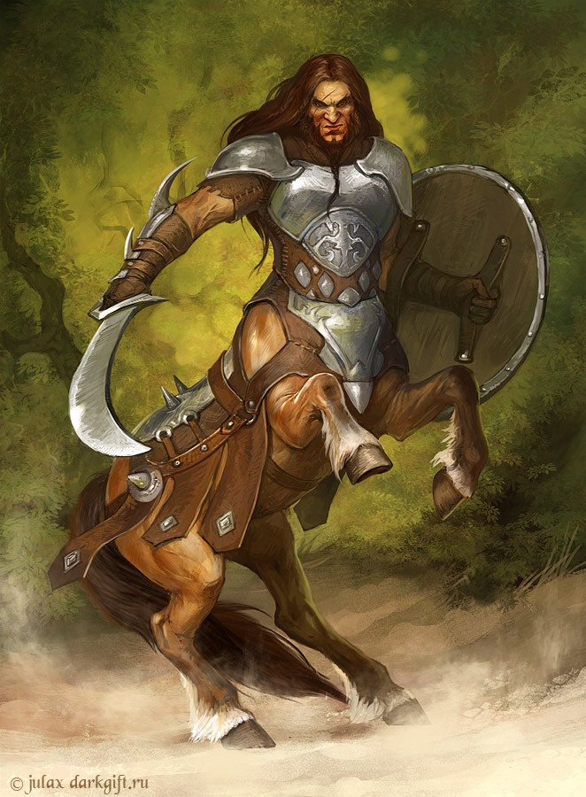 warriorsofmightandmagic:  They are half man, half beast.  With immense strength