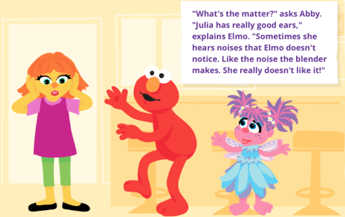 orangememesicle:micdotcom:Meet Julia, Sesame Street’s new character with autism As part of a new cam