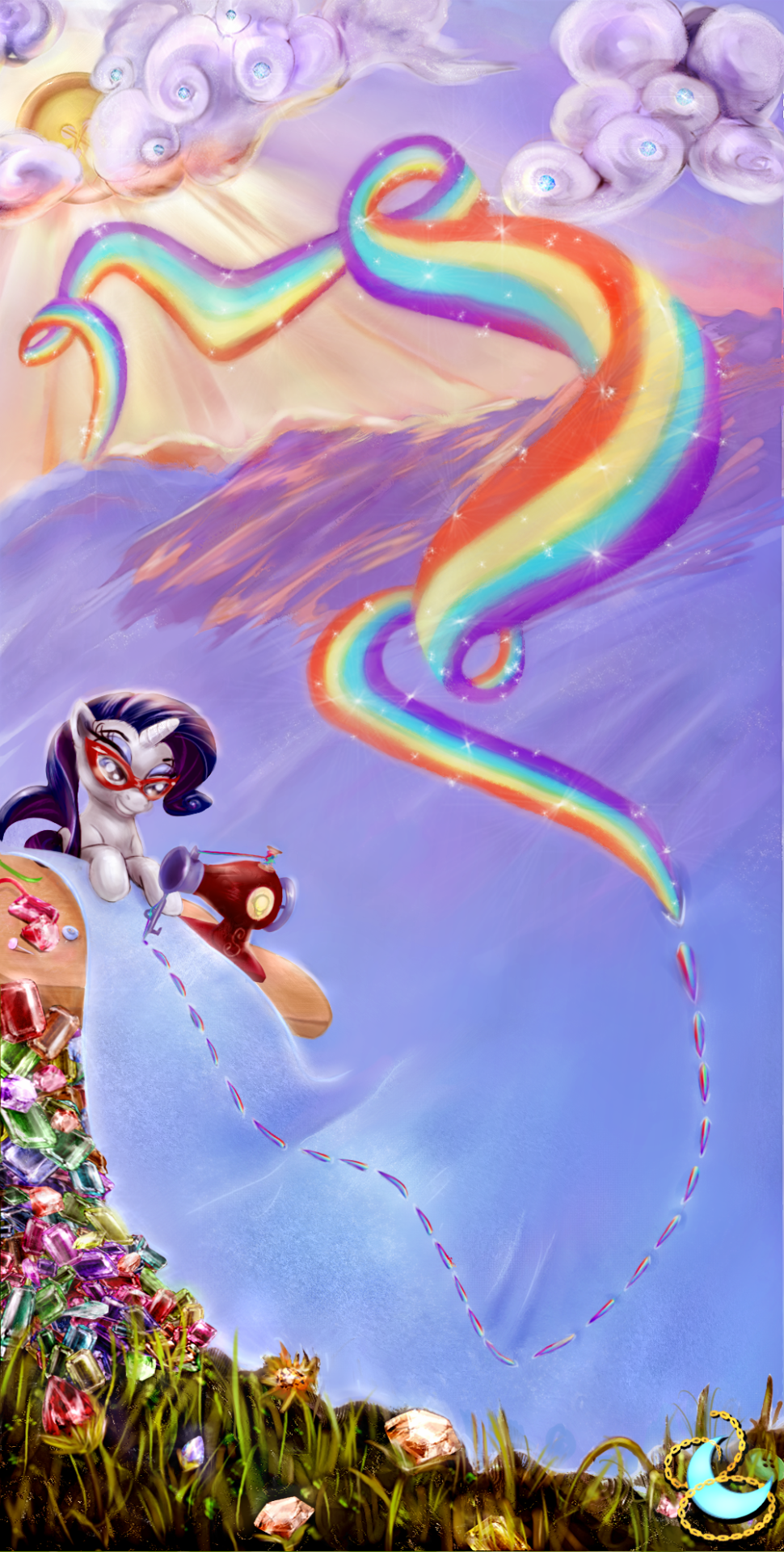 raridashcenter:Velvet Sky:weaving the rainbow by Miradge =3