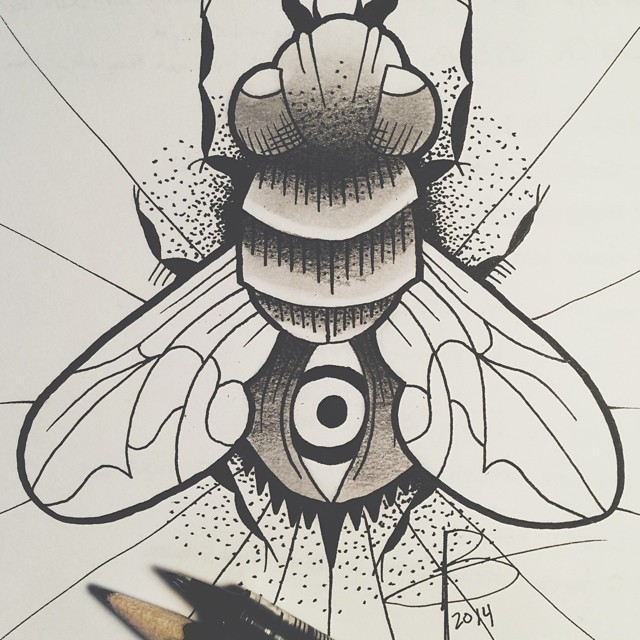 Always wanted to try drawing bugs…
[instagram] [vscogrid]