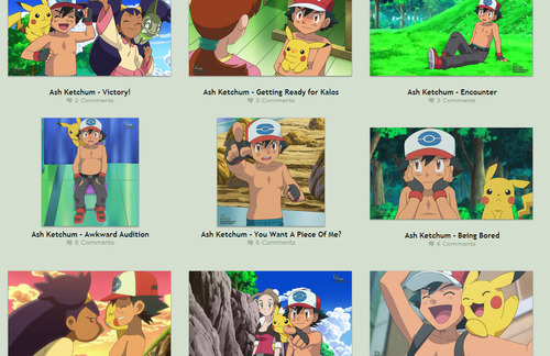enderzone:  i love deviantart. like, this one person, th3dem0n, their entire gallery is dedicated to shirtless and naked edits of ash ketchum  the world is beautiful 